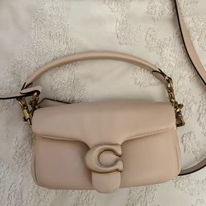Coach Coach Leather Covered C Closure Pillow Tabby Shoulder Bag 18